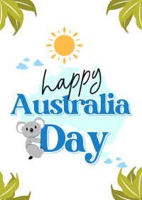 Koala Astralia Celebration Flyer Image Preview