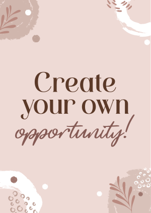 Your Own Opportunity Poster Image Preview