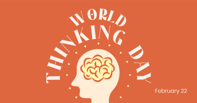 Thinking Day Silhouette Facebook ad Image Preview