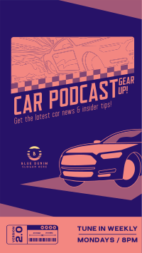 Fast Car Podcast Instagram Reel Image Preview