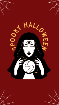 Spooky Witch Instagram Story Design