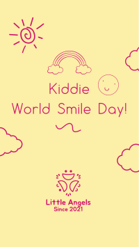Kiddie World Smile Day Facebook story Image Preview