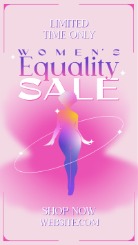 Women Equality Sale Instagram story Image Preview