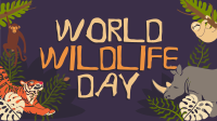 Rustic World Wildlife Day Facebook event cover Image Preview