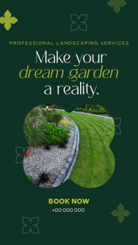 Garden Landscaping Service Video Preview