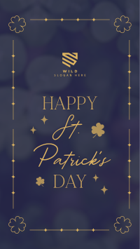 St. Patrick's Day Elegant Instagram Story Design