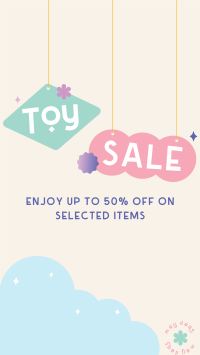 Cute Toys Sale Promo Facebook story Image Preview