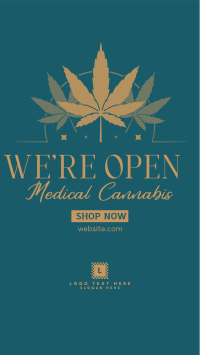 Healthy Cannabis Instagram Story Design