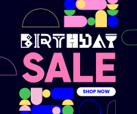 It's your Birthday Sale Facebook post Image Preview