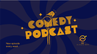 Comedy Podcast Facebook event cover Image Preview