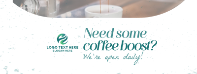 Coffee Customer Engagement Facebook cover Image Preview