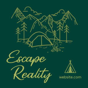 Escape Reality Instagram post Image Preview