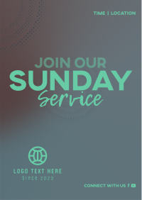 Sunday Service Flyer Design
