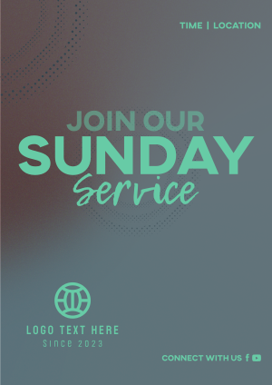 Sunday Service Flyer Image Preview