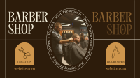 Rustic Barber Shop Video Image Preview