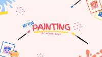 Quirky Painting Vlog YouTube cover (channel art) Image Preview