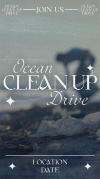 Y2K Ocean Clean Up Instagram Reel Design