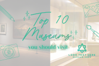 Museum Vlog Pinterest board cover Image Preview