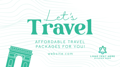Let's Travel Facebook event cover Image Preview