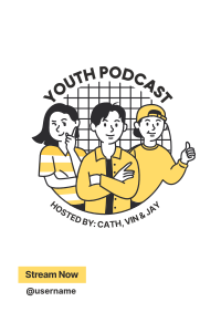 Youth Podcast Poster Image Preview