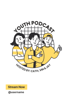 Youth Podcast Poster Image Preview