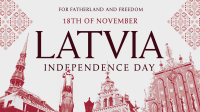 Latvia National Day Animation Preview