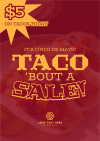 Cinco De Mayo Taco Flyer Image Preview
