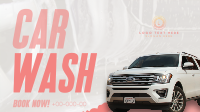 Car Wash Professional Service Facebook event cover Image Preview