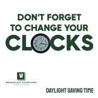 Daylight Saving Time Reminder Instagram post Image Preview