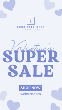 Valentine Hearts Special Sale TikTok video Image Preview