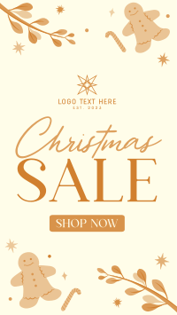 Rustic Christmas Sale YouTube short Image Preview