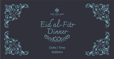 Fancy Eid Dinner Facebook ad Image Preview