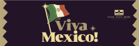 Independencia Mexicana Twitter Header Design