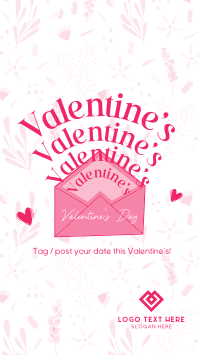 Valentine's Envelope YouTube Short Image Preview