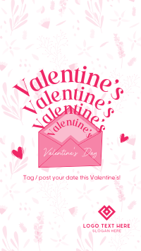 Valentine's Envelope YouTube short Image Preview