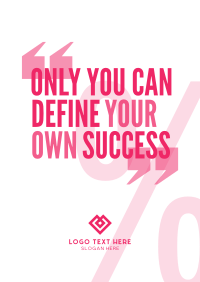 Your Own Success Poster Image Preview