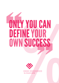 Your Own Success Poster Image Preview