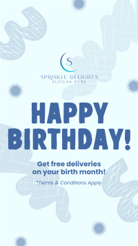 Birthday Delivery Deals YouTube Short Image Preview