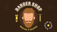 Premium Barber Facebook Event Cover Design