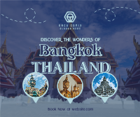 Thailand Travel Tour Facebook Post Design