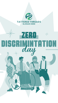 Zero Discrimination Day TikTok Video Image Preview