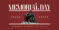 Solemn Memorial Day Facebook Ad Design