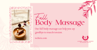 Luxe Body Massage Facebook Ad Design