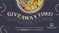 Giveaway Food Bowl Animation Image Preview