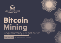 Better Cryptocurrency is Here Postcard Design