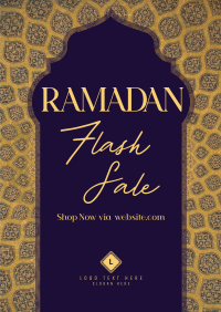 Ramadan Flash Sale Poster Design