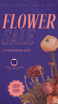 Flower Boutique  Sale YouTube short Image Preview