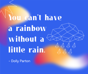 Little Rain Quote Facebook post Image Preview