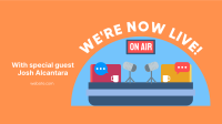 Ongoing Podcast Facebook event cover Image Preview