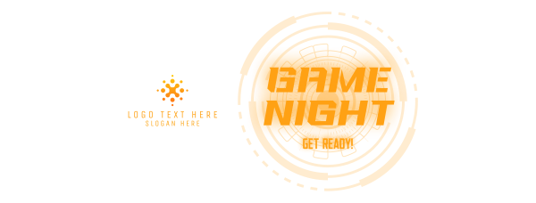 Futuristic Game Night Facebook Cover Design